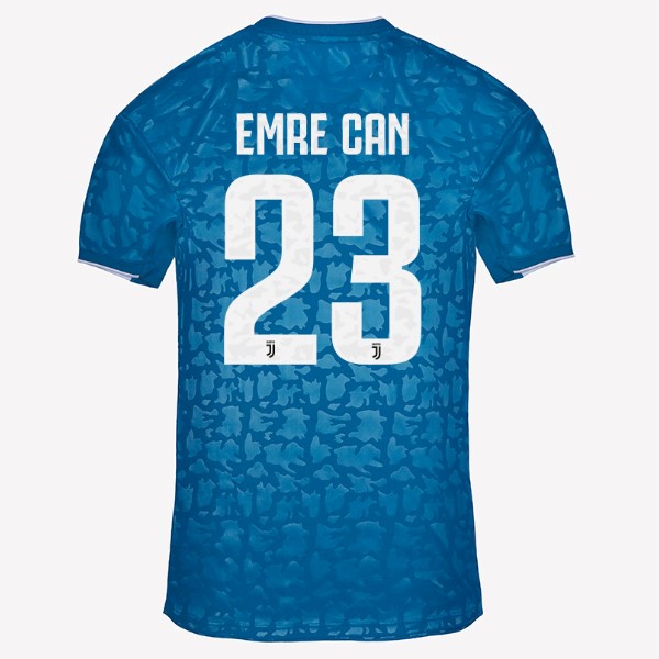 Camiseta Juventus NO.23 Emre Can 3ª 2019/20 Azul